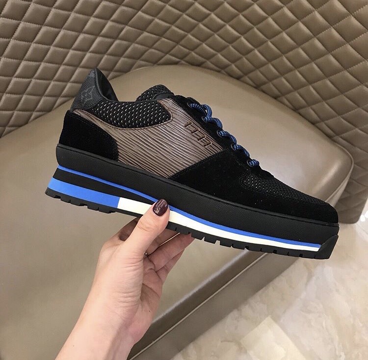 Louis Vuitton - Varenne Richelieu Shoes - Black - Men - Size: 08 - Luxury