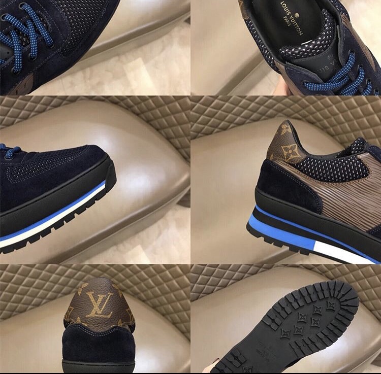 Louis Vuitton, Shoes, Louis Vuitton Harlem Richelieu Blackorang Size 1